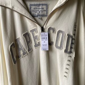 NWT! Cape Cod Quarter Zip ♡